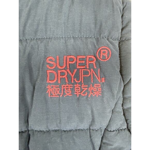 Superdry Blue Padded Gilet Women’s Size S Full Zip Casual Outdoor Vest - Picture 8 of 13